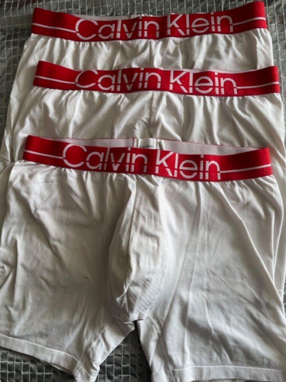 Calvin Klein set of 3 boxer briefs size M